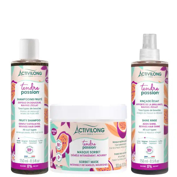 Trio Washday Cheveux ternes - Activilong Tendre Passion