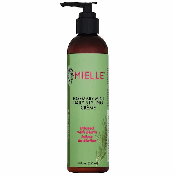 Crème coiffante multivitaminée Rosemary Mint - Mielle Organics