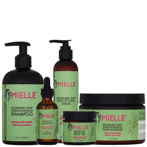 Gamme complète Rosemary Mint - Mielle Organics