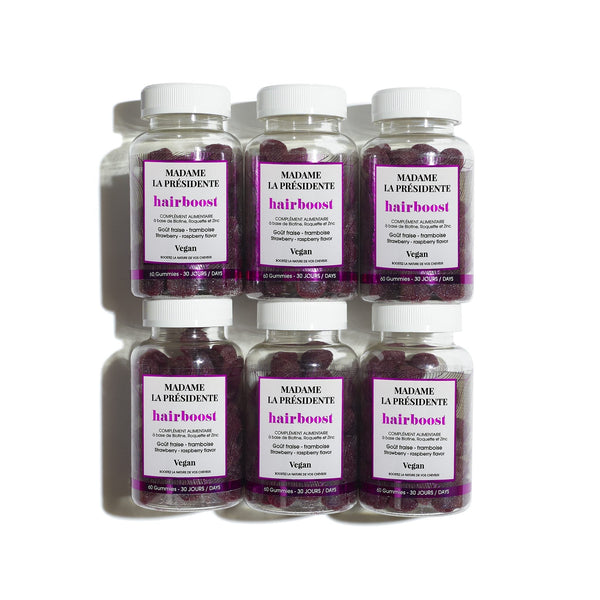 Madame La Présidente Hairboost Gummies Vitaminés - 6 mois
