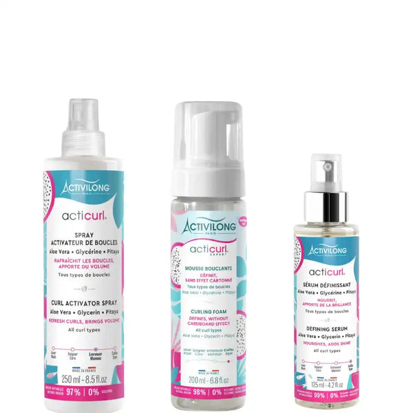 Routine Refresh Morning Définition des boucles - Acticurl Expert Activilong