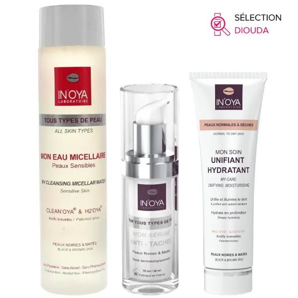 Routine Éclat et Pureté Peaux Sèches Déshydratées INOYA