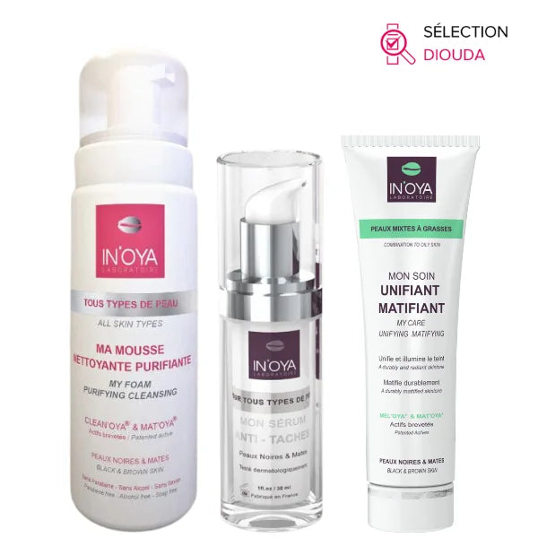 Routine Eclat et Pureté des Peaux Grasses INOYA