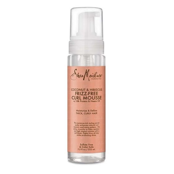 Shea Moisture Coconut & Hibiscus Frizz-Free Curl Mousse