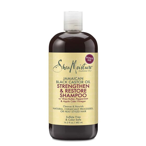 Shea Moisture Jamaican Black Castor Oil Shampoing