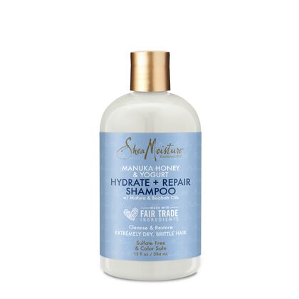 Shea Moisture Shampoing Au Miel Manuka & Yaourt Hydratant